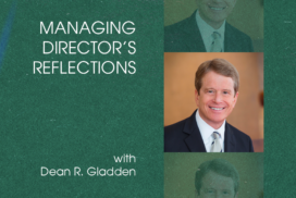 Managing Director's Reflections